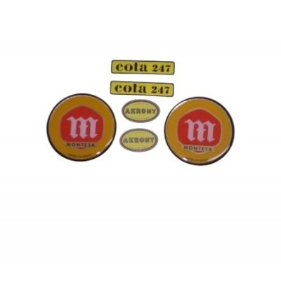 KIT ANAGRAMAS MONTESA COTA247 MK2,...