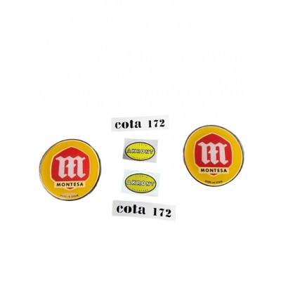 ANAGRAMAS MONTESA COTA  172 1ª SERIE KIT