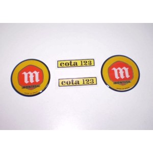 ANAGRAMA MONTESA COTA 123 KIT 2
