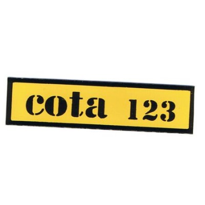 ANAGRAMA DEPOSITO MONTESA COTA 123